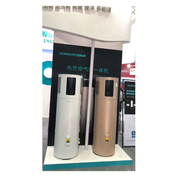 Midea Air Water Heater R32 Refrigerant DC Inverter Technology Heat Pump Mulai dari -15 ° C hingga 46 ° C Julat untuk Residential House Hotel