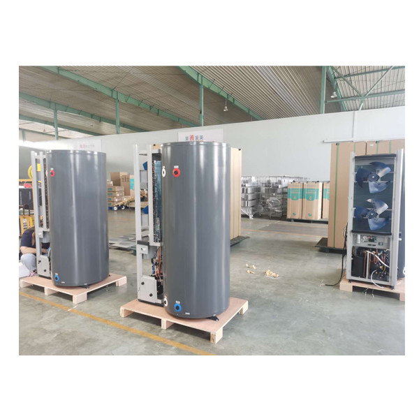 Evi Air Source Water Heater Air To Water Heat Pump Pemanasan Lantai Musim Sejuk + Penyejuk R410A Air Panas Domestik