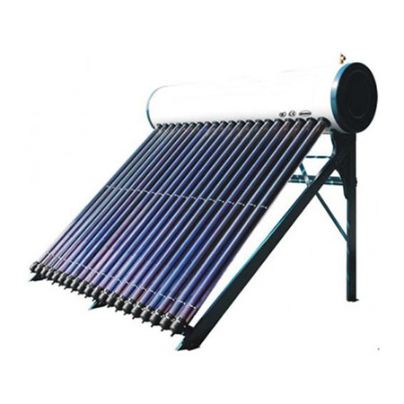 Sistem Pemanas Air Suria Bertekanan Berpisah Terdiri dari Pemungut Solar Plat Datar, Tangki Penyimpanan Air Panas Vertikal, Stesen Pam dan Kapal Pengembangan