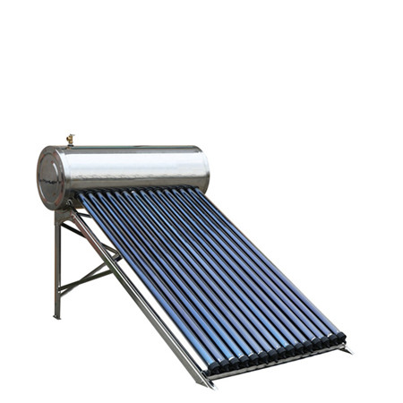 Sama dengan 100L-300L Tidak Perlu Tenaga Elektrik Solar DC72V PV Water Heater