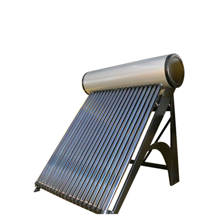 Pemanas Air Suria Solar Flat Collector Panel Lapisan Titanium Biru