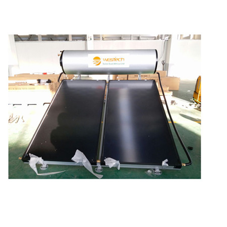 Tiub Vakum Bertekanan Pipa Panas Pemanas Air Solar Solar Geyser 300L untuk Hotel